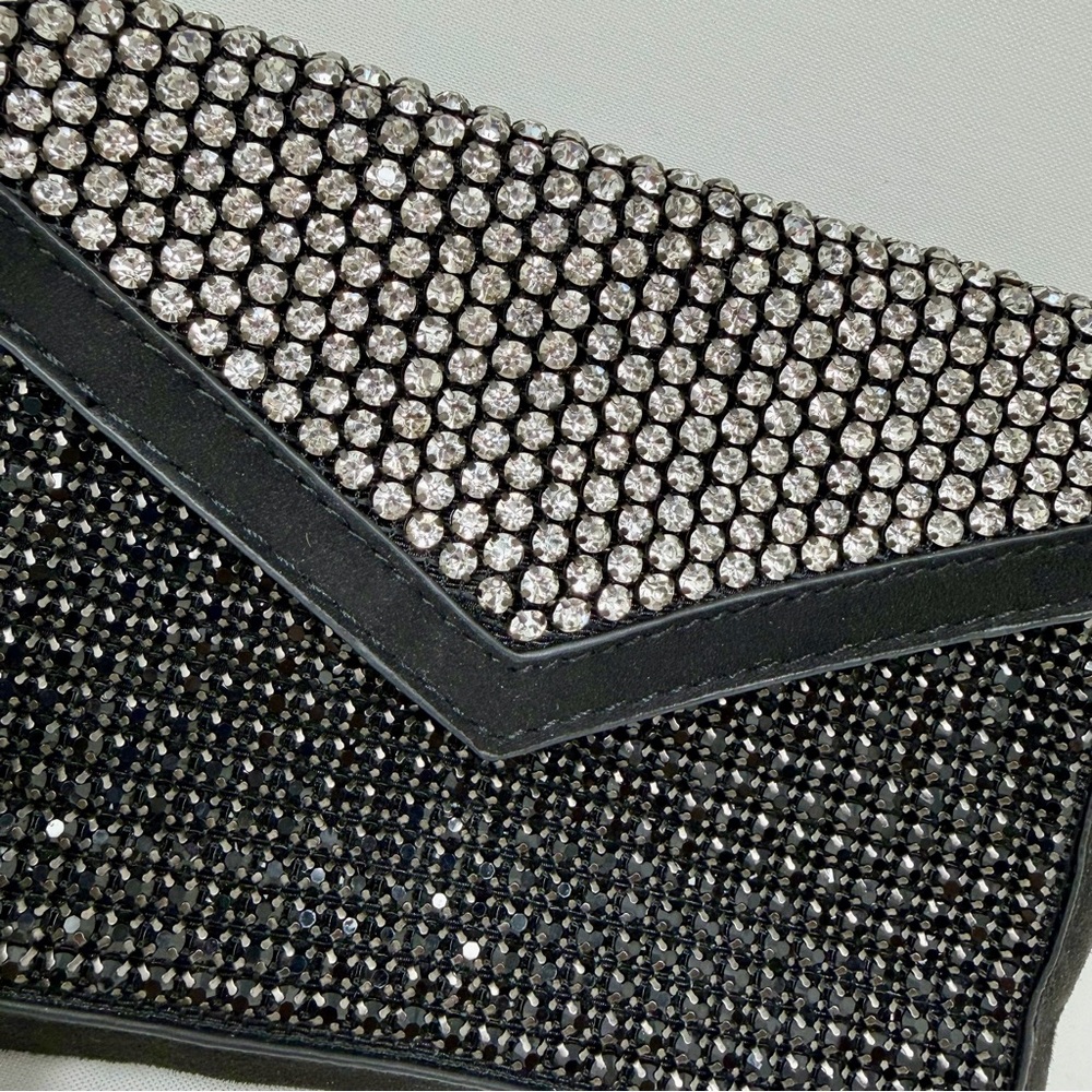 NEW STARLET RHINESTONE CROSSBODY/ CLUTCH - Picture 2 of 9